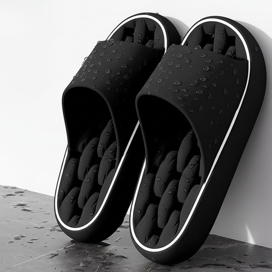 Unisex Quick Dry Non Slip Bathroom Slide Slippers