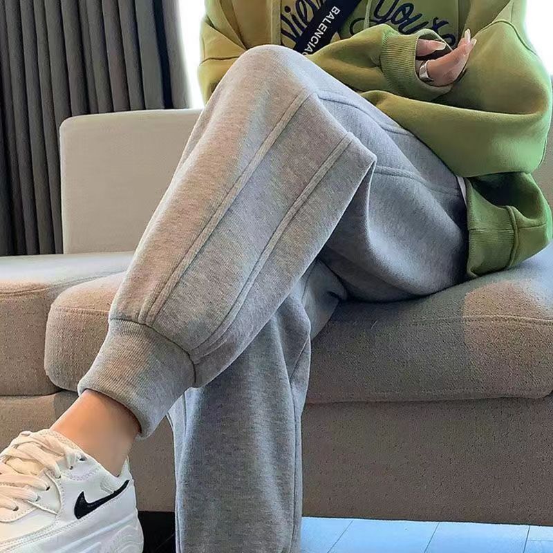 Relaxed Cotton Casual Pants for Women