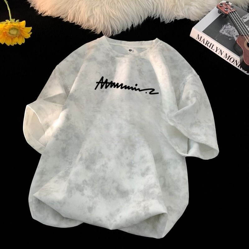 Boys Tie Dye Short Sleeve Sorona Sports Casual T-Shirt Top