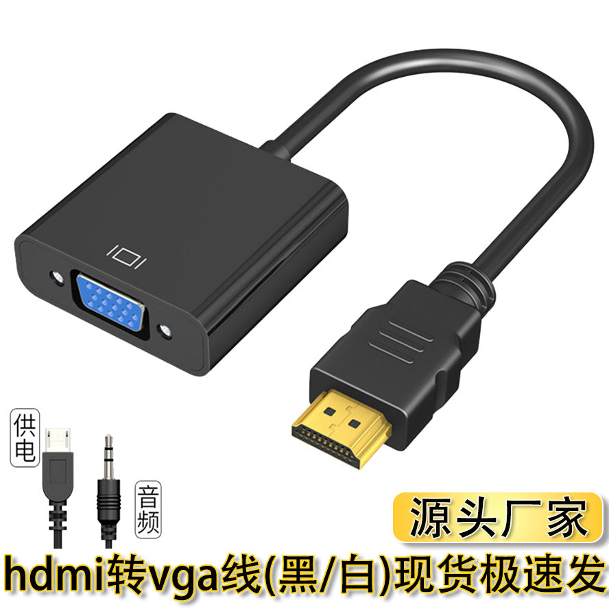 HDMI to VGA Adapter Cable Converter