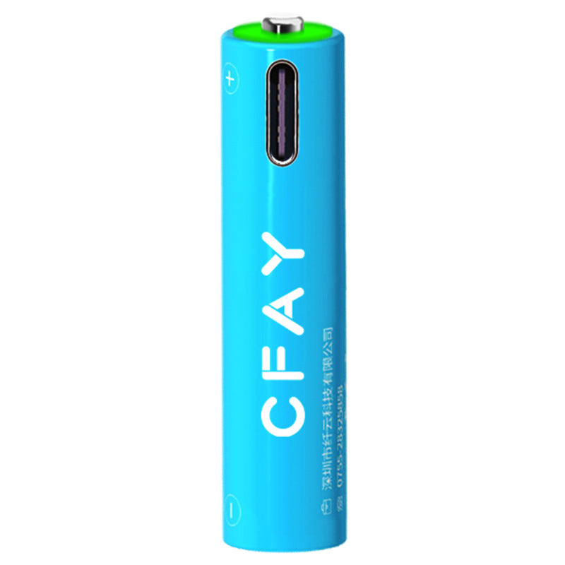 CFAY Type-C Direct Charging 1.5V AAA Rechargeable Lithium Battery