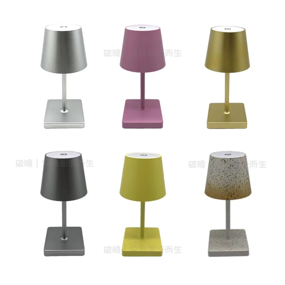 Nordic LED High-Foot Table Lamp, Ins Style Retro Atmosphere