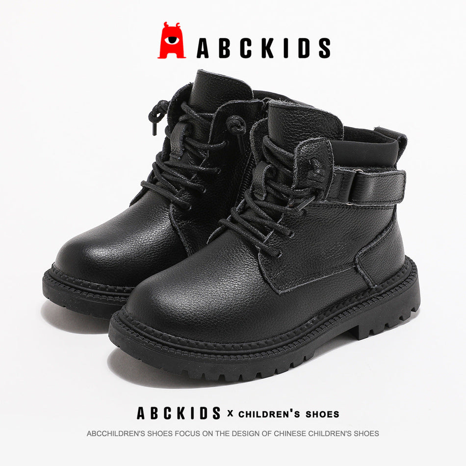 Children's Fleece-Lined Martin Boots