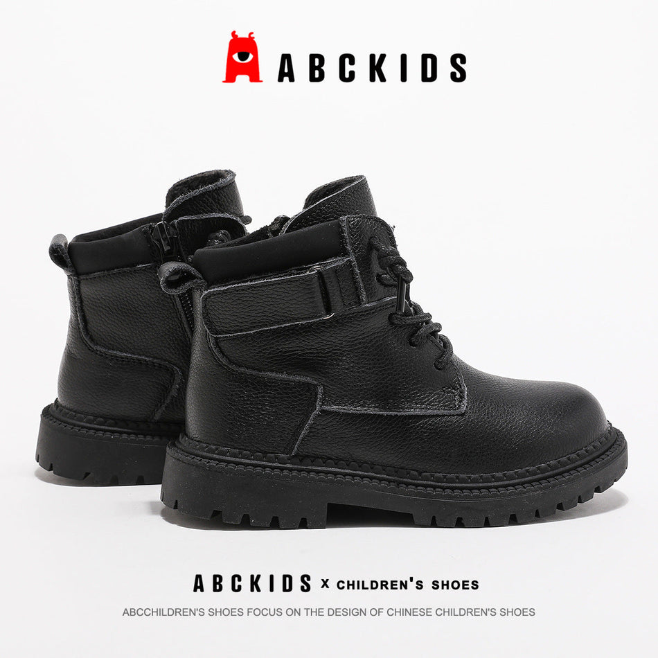 Children's Fleece-Lined Martin Boots