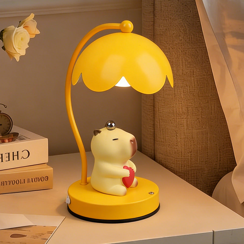 Capybara Healing Table Lamp, Cartoon Night Light for Kids