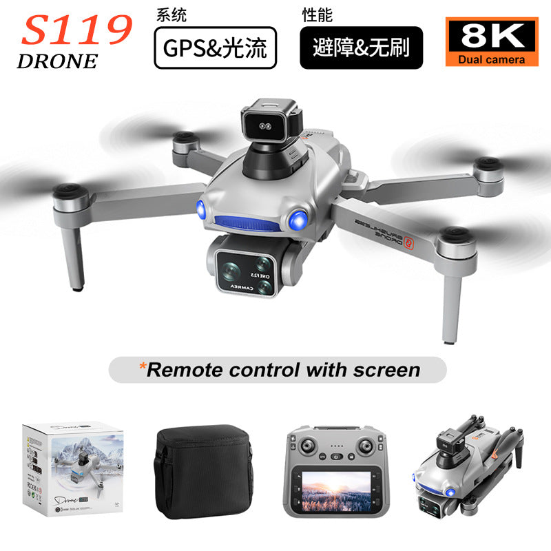 S119 GPS Drone 8K Aerial Camera Quadcopter with Return Home