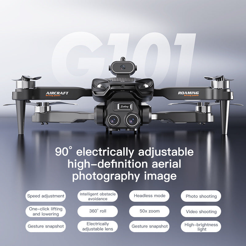 G101 Mini Foldable Drone 8K HD Camera Brushless Aircraft