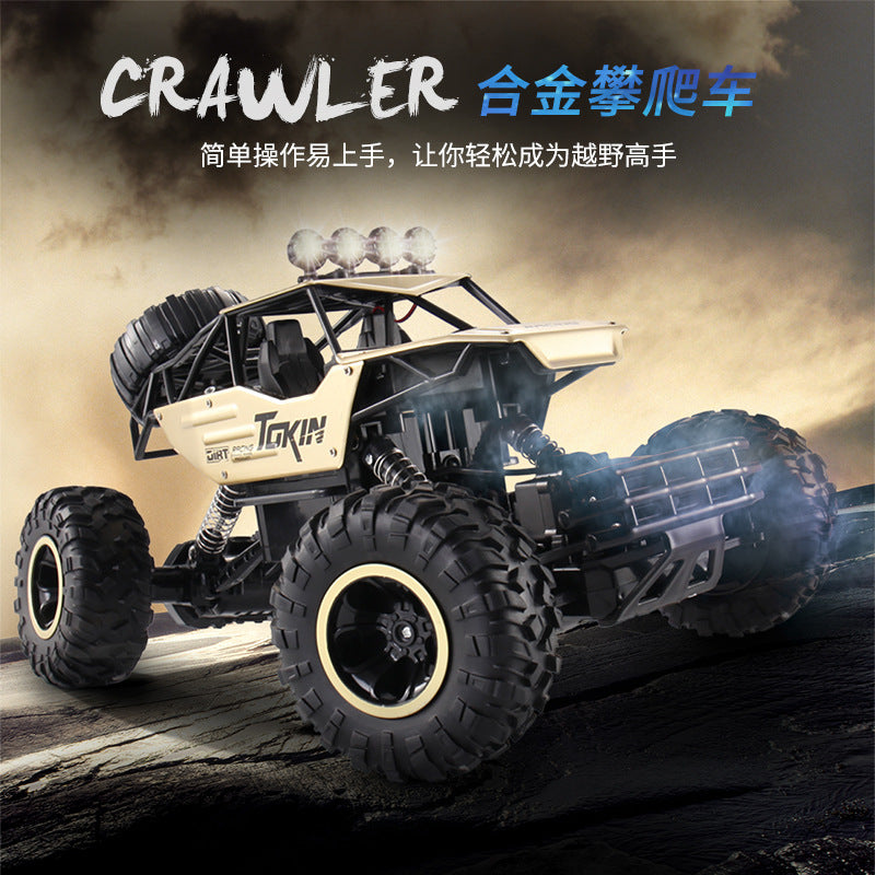 Oversized Alloy RC Bigfoot Car Four Wheel Drive Off Road Toy