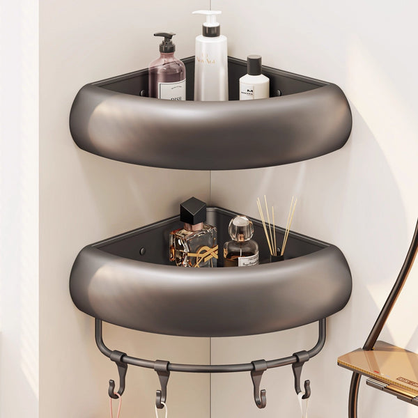 Pottery Market No-Punch Triangle Corner Storage Basket