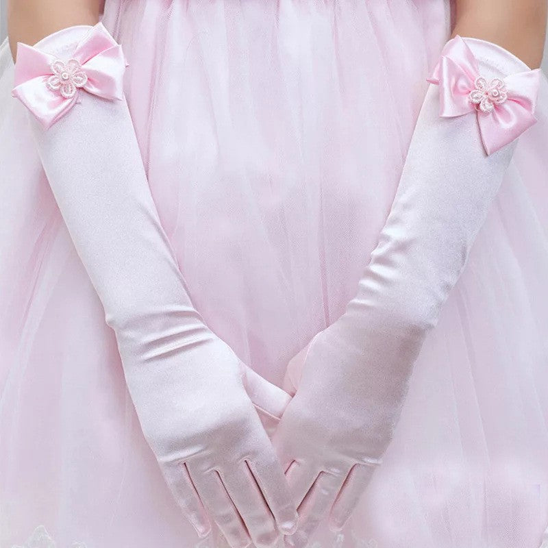 Children's Full-Finger Dress Accessories for Girls