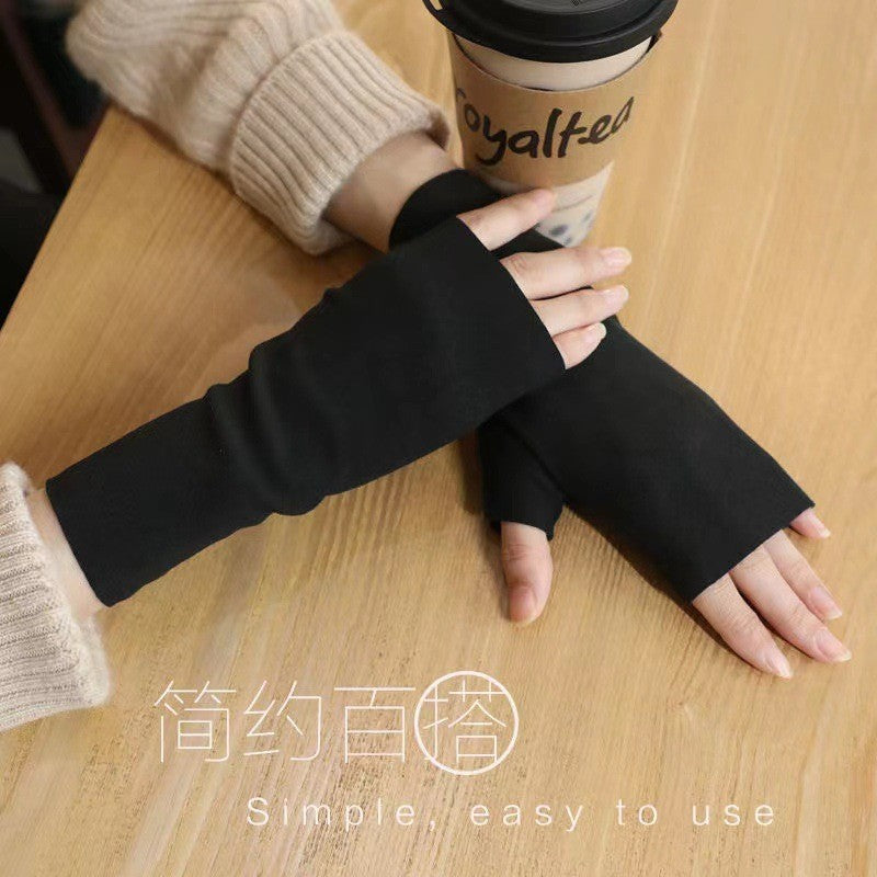 Girls Fleece-Lined Winter Thermal Gloves