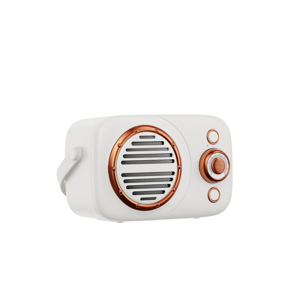 Mini Retro Bluetooth Speaker with USB Drive for Outdoor Use