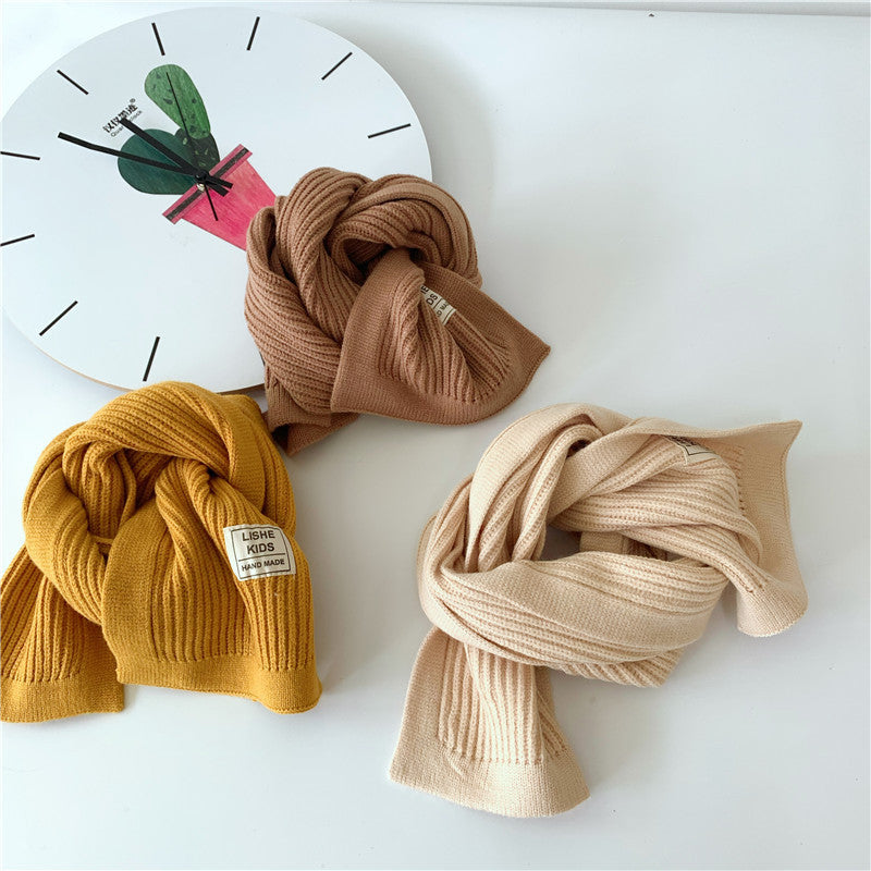 Korean Style Woolen Scarf for Boys & Girls