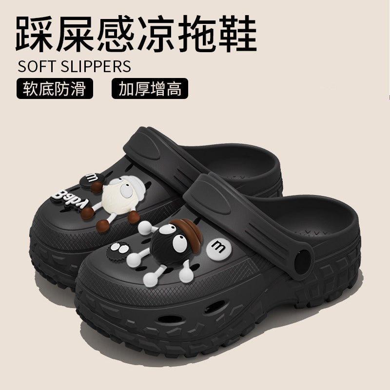 Women’s EVA Clogs Thick Sole Closed-Toe Beach Sandals