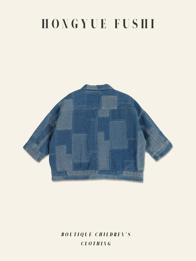 Korean Style 100% Cotton Single-Breasted Spring & Autumn Coat