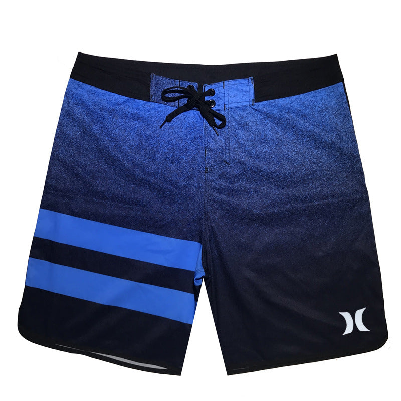 Men's Four-Way Stretch Surf Shorts, Quick-Dry Beach Pants