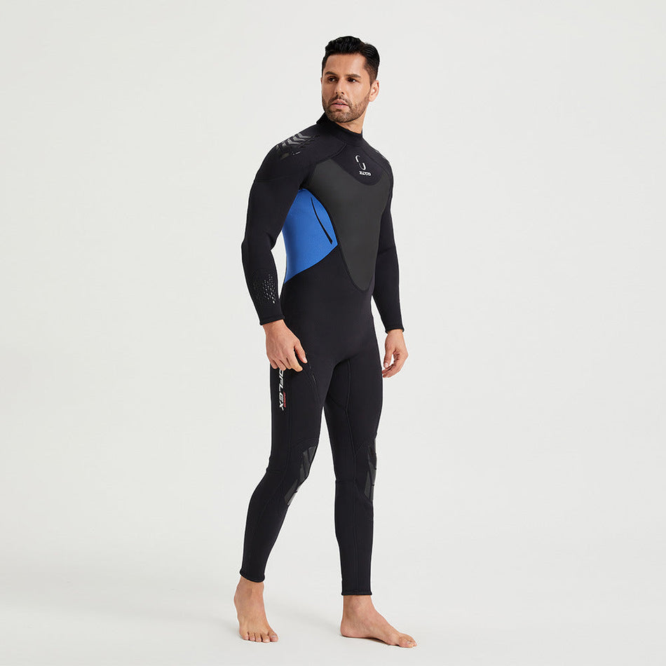 ZCCO Men's 3mm One-Piece Wetsuit Warm Diving Suit