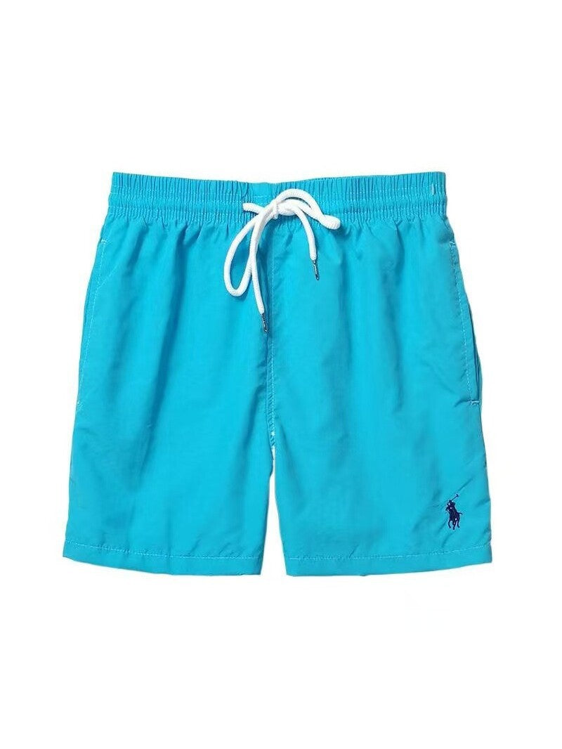 Men's Four-Sided Stretch Beach Shorts, Loose Casual Fitness