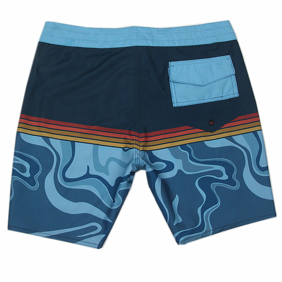 Quiksilver Men's Elastic Beach Shorts, Quick-Dry Fishing Pants