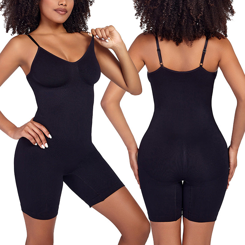 Seamless Waist-Slimming Hip-Lifting Shapewear Bodysuit