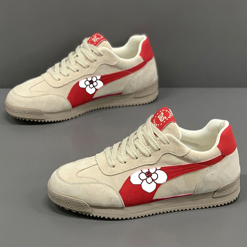 Men's Breathable Cloth Sneakers Low-Top Casual Retro All-Match