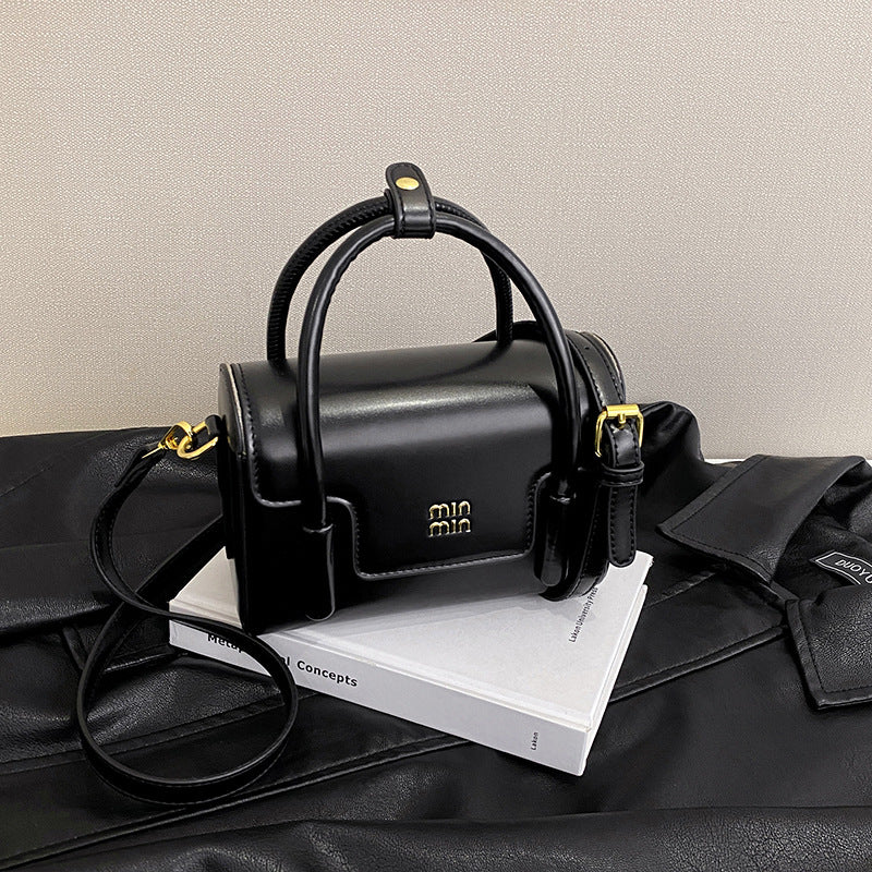 Retro Small Square PU Shoulder Crossbody Bag for Women