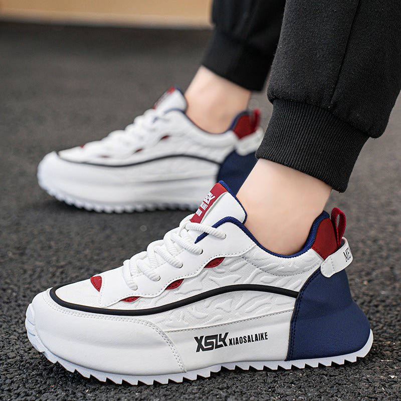 Men's Height-Increasing Dad Sneakers Lightweight Running Shoes