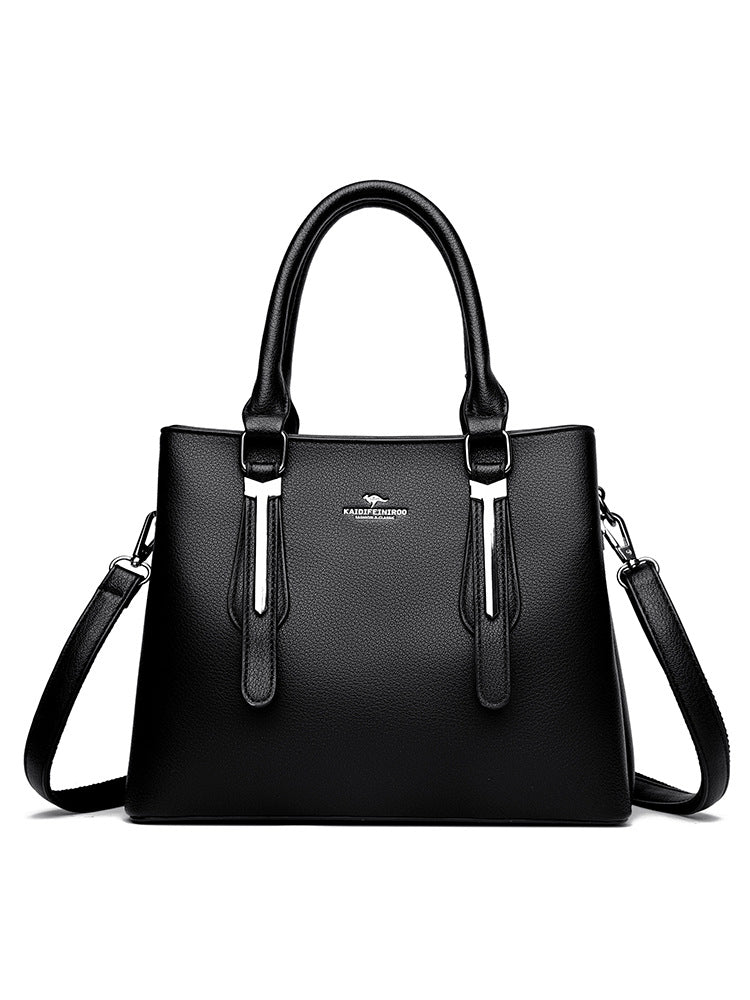 Women's Genuine Leather Large Shoulder Crossbody Bag