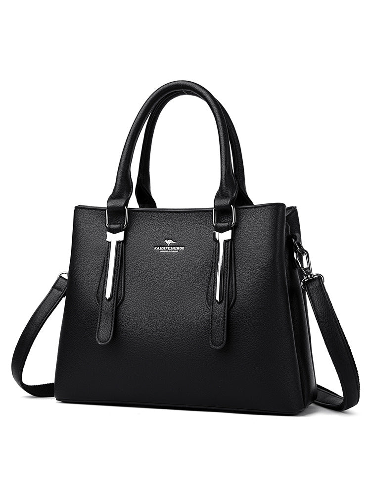 Women's Genuine Leather Large Shoulder Crossbody Bag