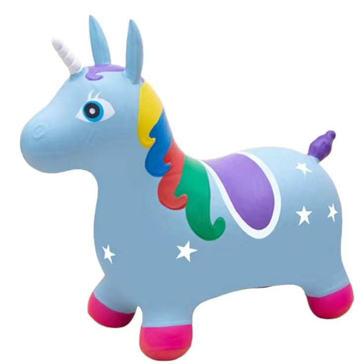 Children's Inflatable Bouncing Animal Ride-On Hopper