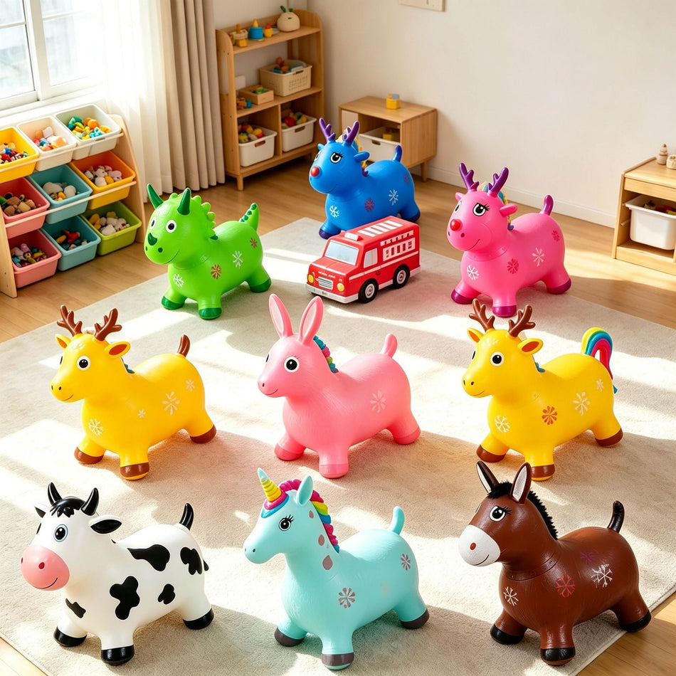 Children's Inflatable Bouncing Animal Hopper