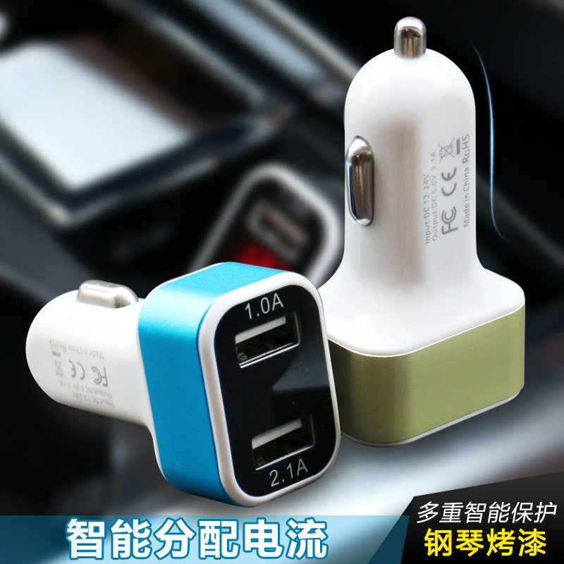 Digital Display Dual USB Car Charger