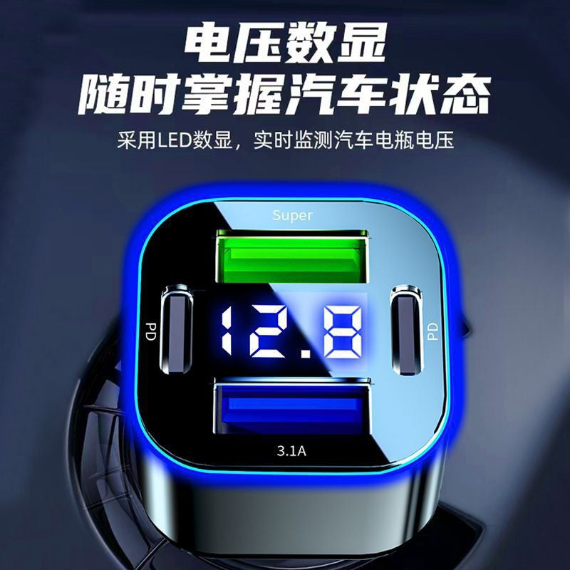 Multi-Port Super Fast Car Charger