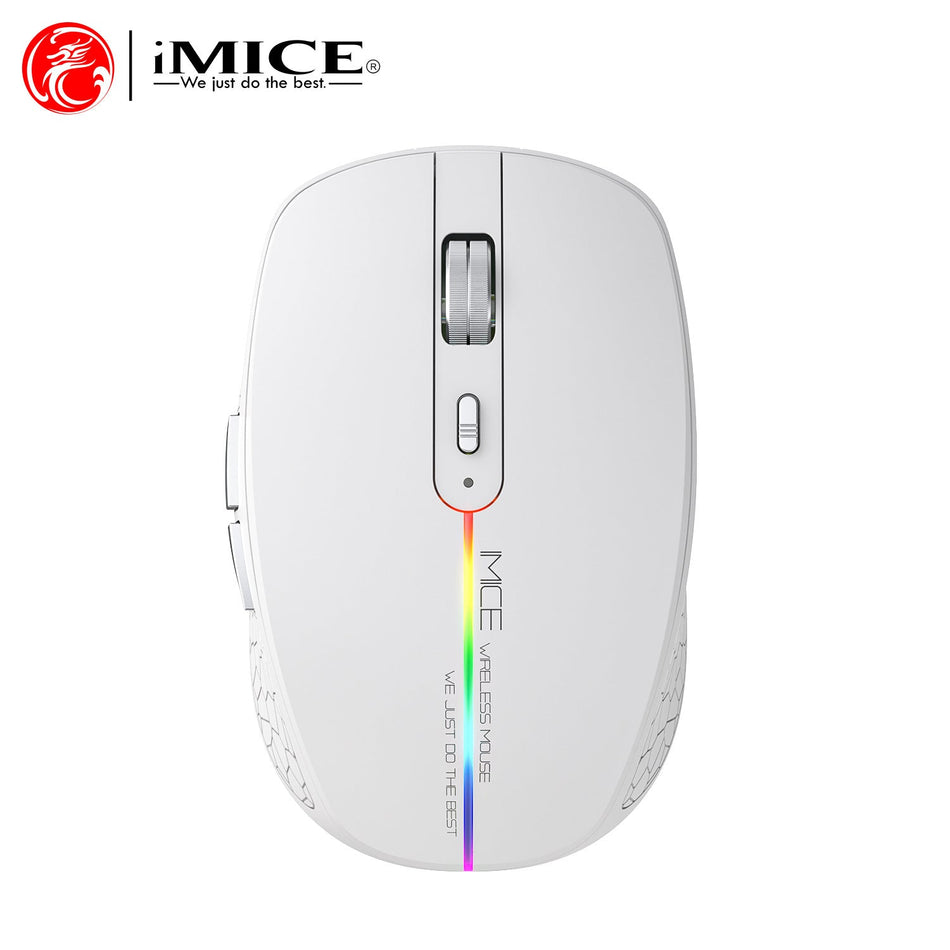 Imice Bluetooth Dual-Mode Wireless Gaming Mouse 6-Button Type-C