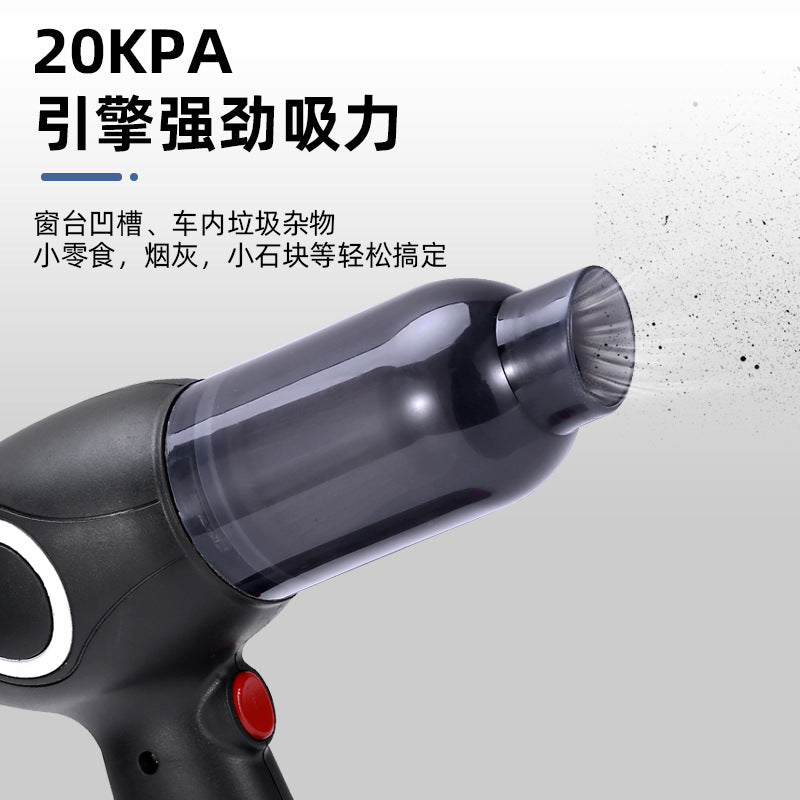 High-Power Wireless Rechargeable Car Vacuum Cleaner