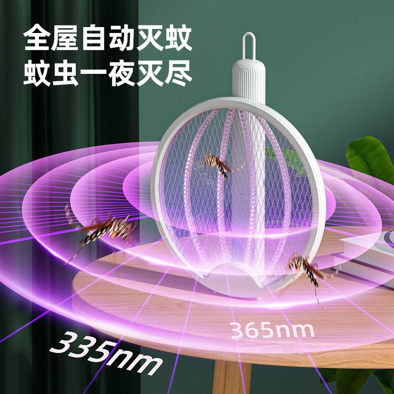 2-in-1  Rechargeable Household Bug Zapper Racket
