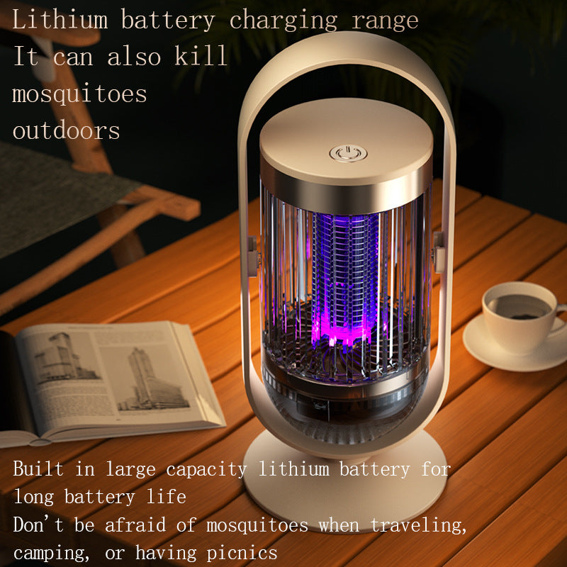 Portable Electric Shock Bug Zapper & LED Light