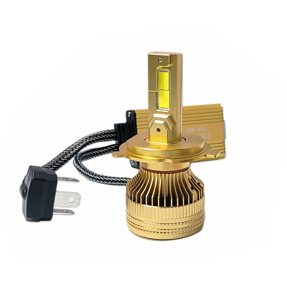 120W Ultra High Power CSP LED Car Headlight Bulbs