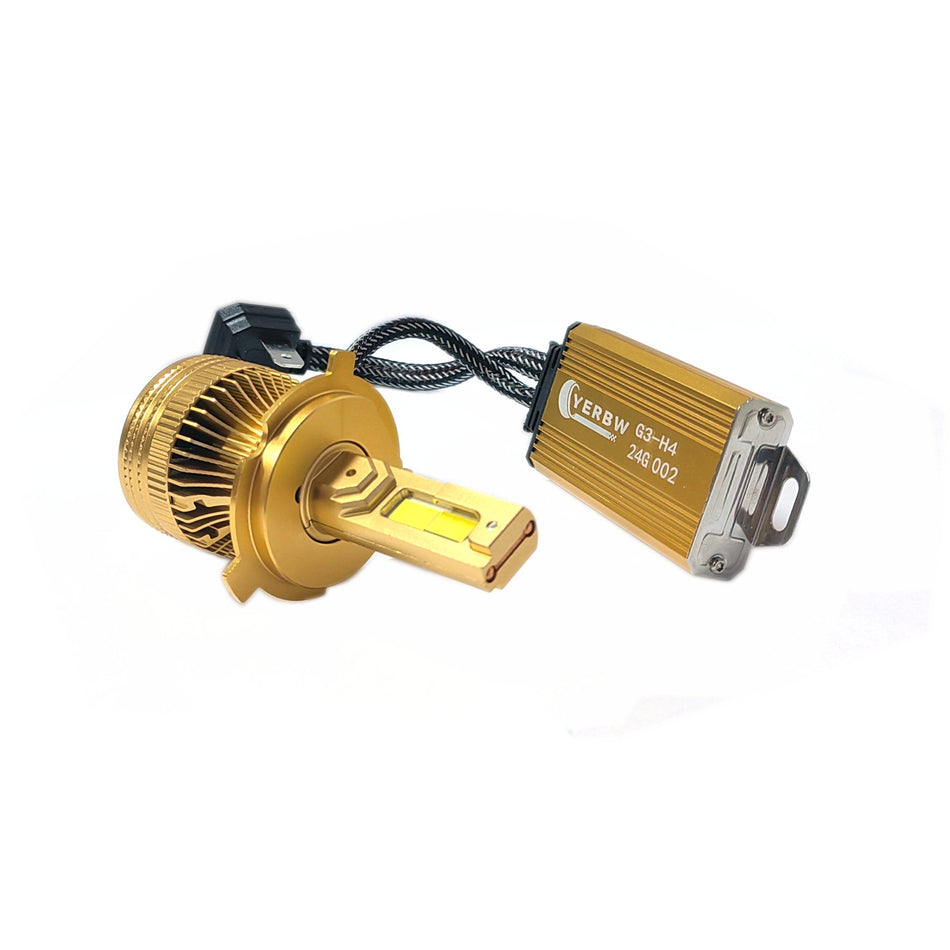 120W Ultra High Power CSP LED Car Headlight Bulbs