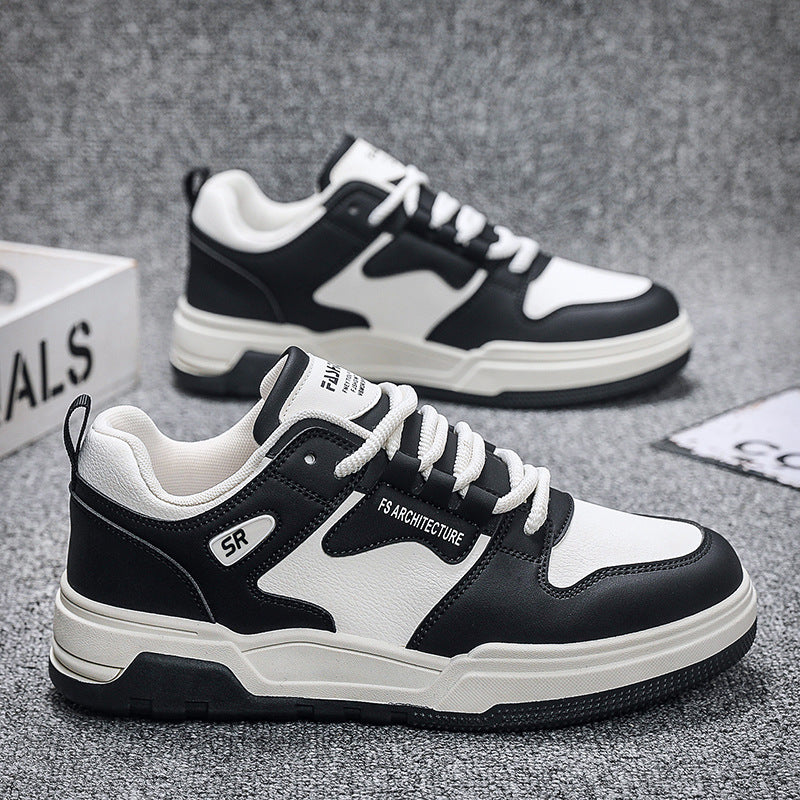 Men's Korean Style Thick Sole Height-Increasing Casual Sneakers