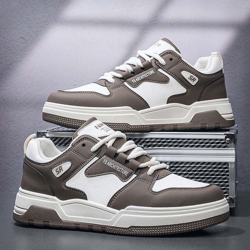 Men's Korean Style Thick Sole Height-Increasing Casual Sneakers