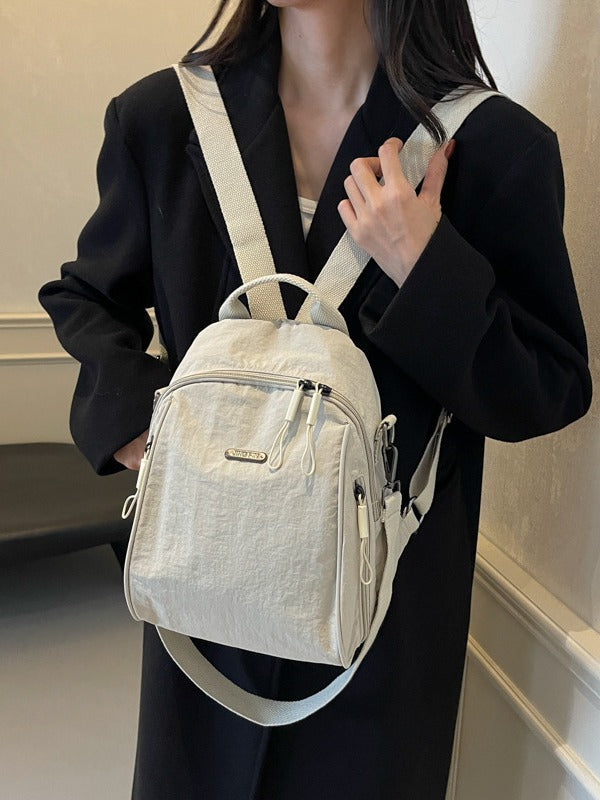 Large-Capacity Oxford Cloth Commuter Backpack