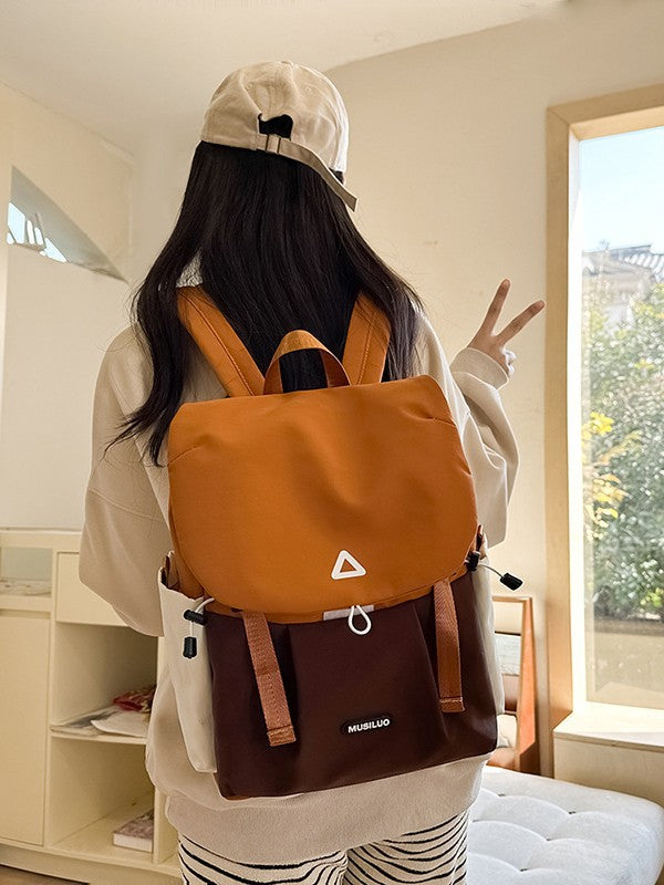 Women's Lightweight Nylon Travel Backpack