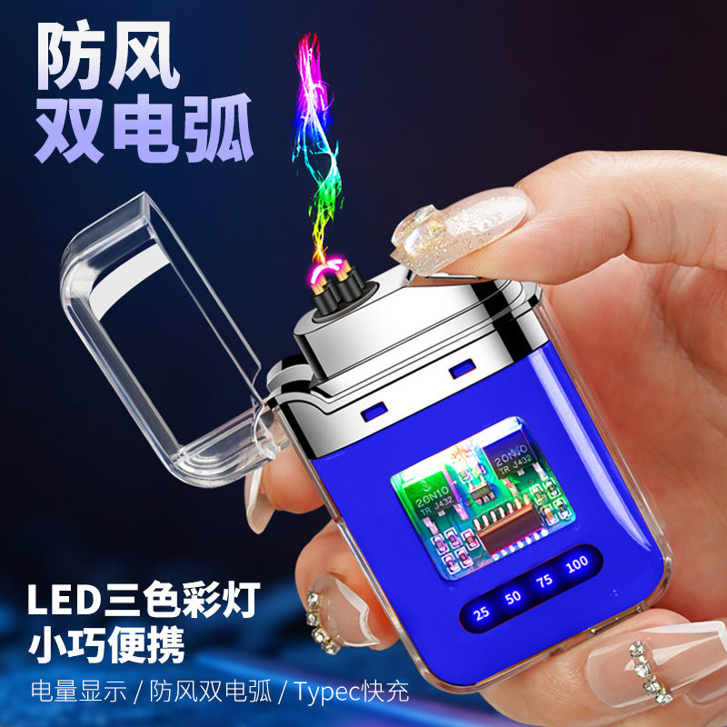 Rechargeable Windproof Electronic Pulse Arc Lighter