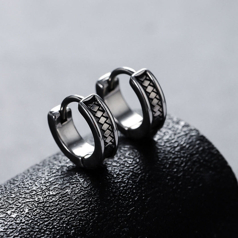 Vintage Retro Earrings Unisex High-End Unique Fashion Jewelry