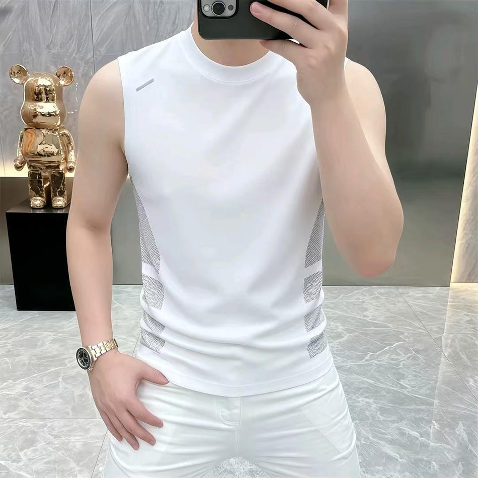 Men's Two-Piece Sport Vest and Shorts Set, Quick-Dry