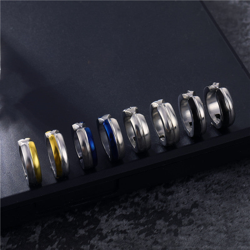 Men's Spliced Ear Cuff Niche European American Style Jewelry
