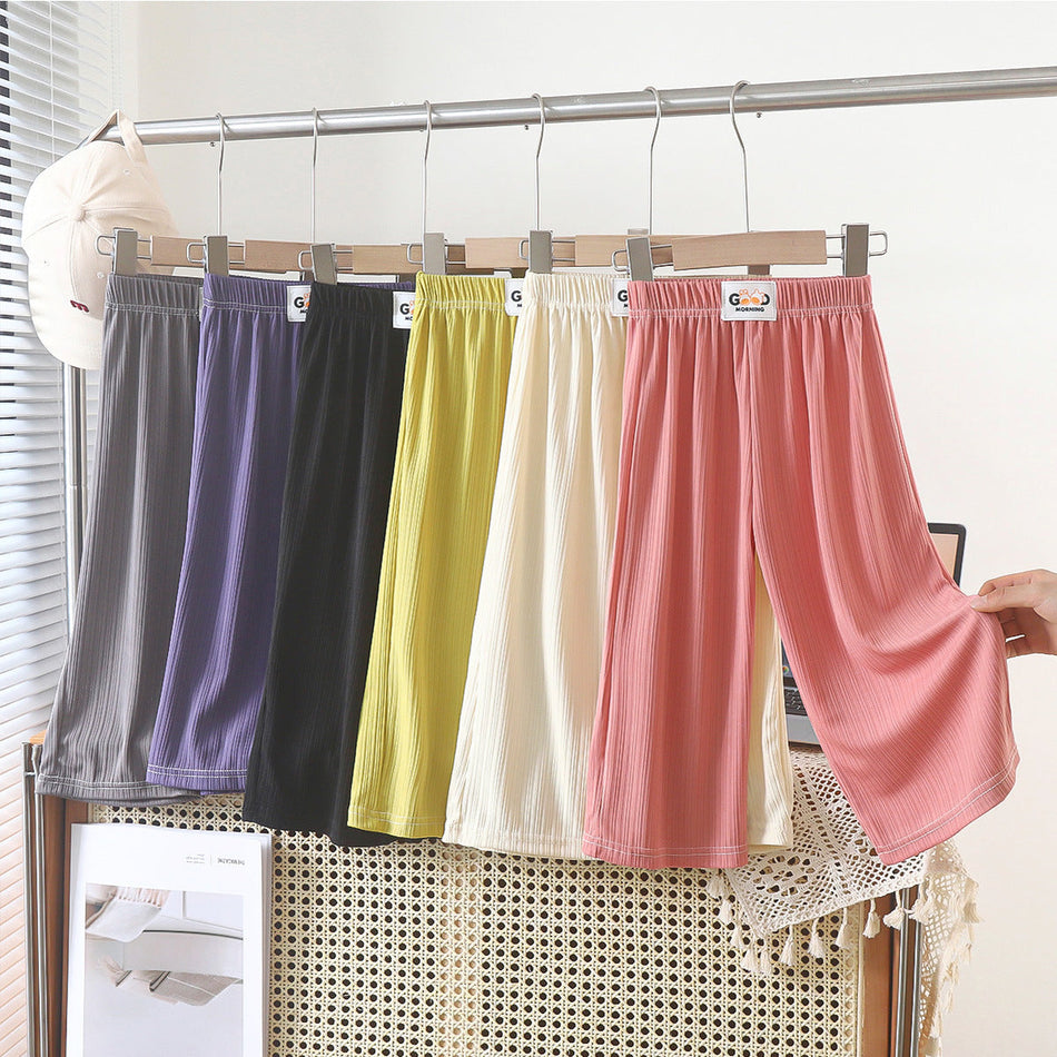 Soft Breathable Straight Trousers for Boys & Girls