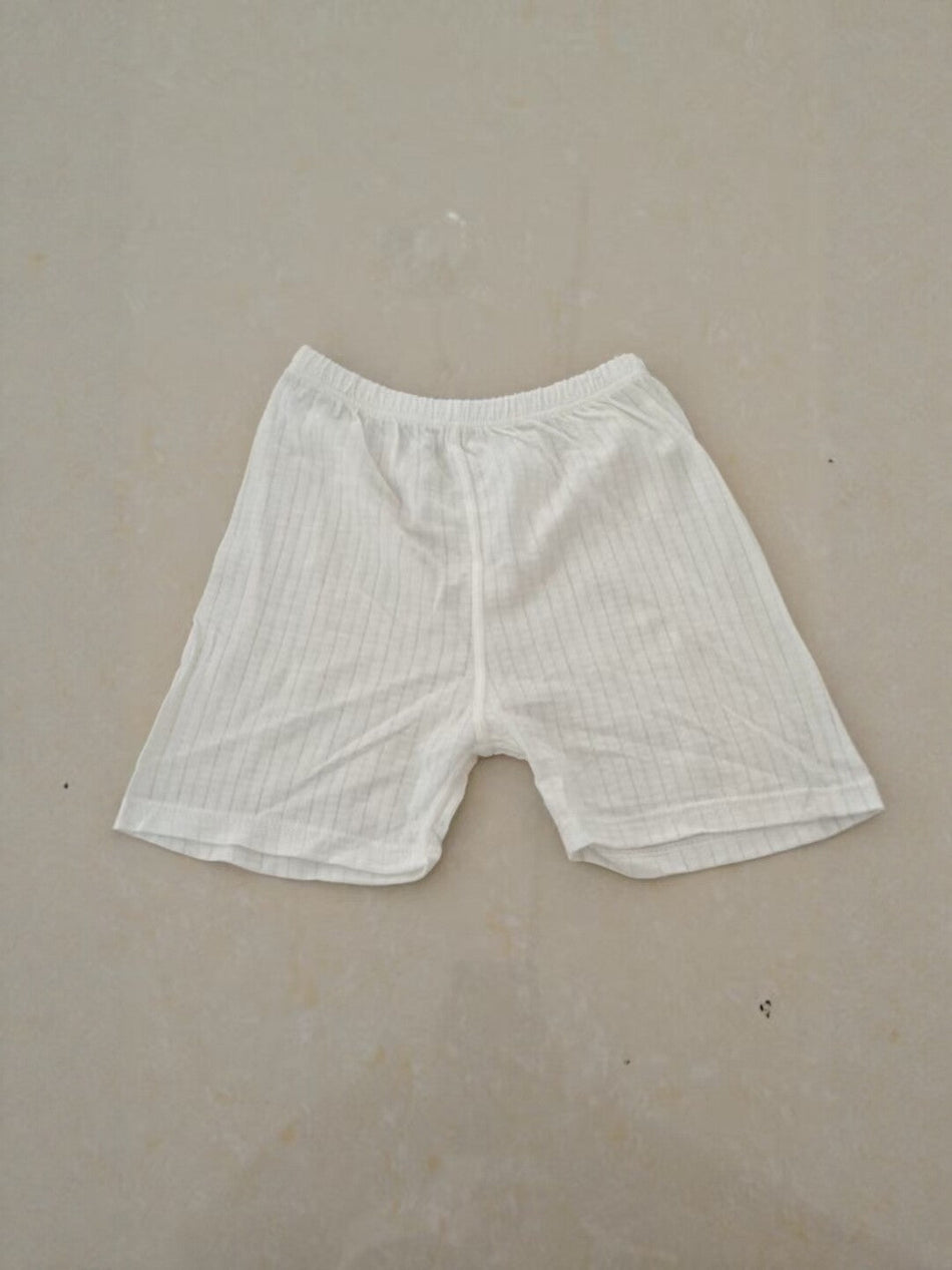 Children's Cotton Short-Sleeve Lounge Shorts Set