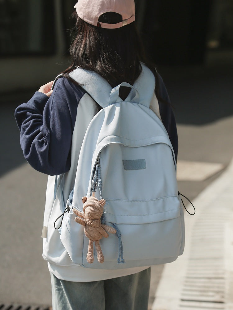 Lightweight Nylon Backpack for Teens with 14-Inch Laptop Space